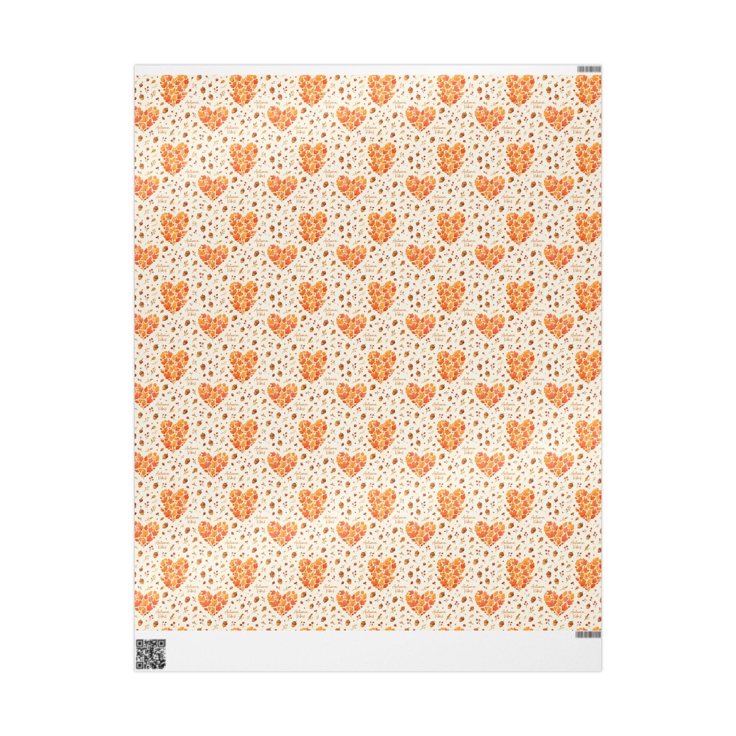 Autumn-Inspired Wrapping Papers, Eco-Friendly Gift Wrap, Fall Floral Design, Perfect for Thanksgiving, Birthdays, Holiday Celebrations
