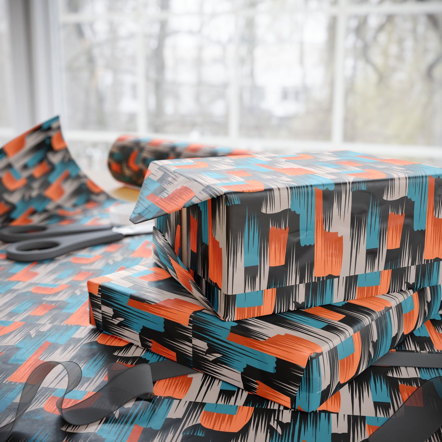 Artistic Gift Wrapping Paper Roll | Modern Pattern | Holiday & Birthday Wrap, Eco-Friendly Gift Wrap, Unique Gift Wrap Ideas, Stylish [...]