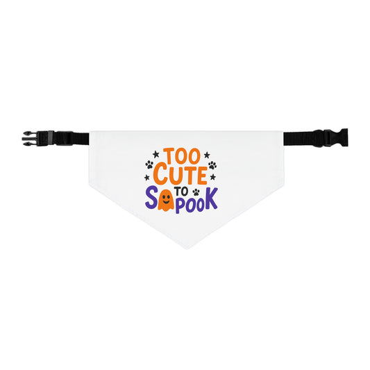 Adorable Pet Bandana Collar for Halloween, Dog Accessory, Cute Halloween Outfit, Pet Costume, Trick or Treat Ready
