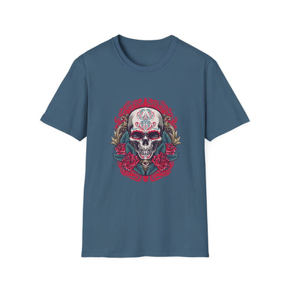 Skull Illustration Dia de Los Muertos - Mleem