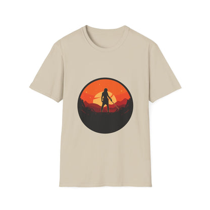 Swordsman With Sunset Background - Mleem