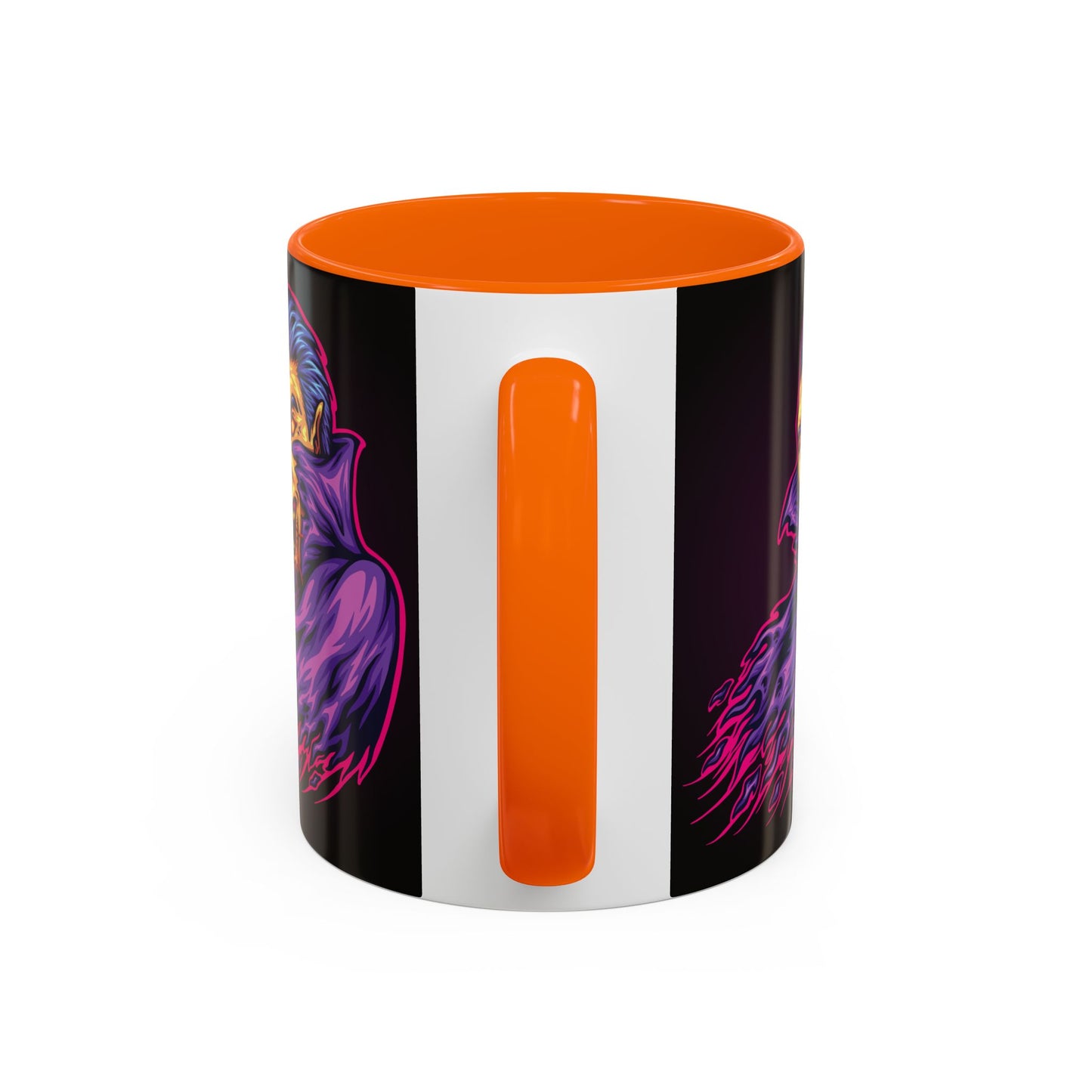 Creepy Gothic Accent Coffee Mug for Spooky Vibes, Halloween Decor, Unique Gift, Coffee Lover, Witchcraft Essentials
