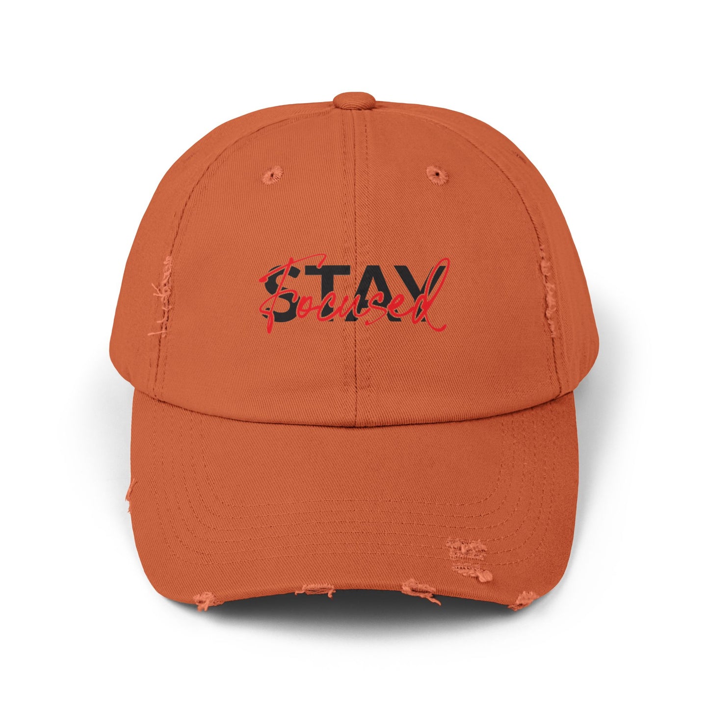 Unisex Distressed Cap - Stay Spiced, Vintage Style Baseball Hat, Gift for Him and Her, Casual Wear, Perfect for Summer and Festivals