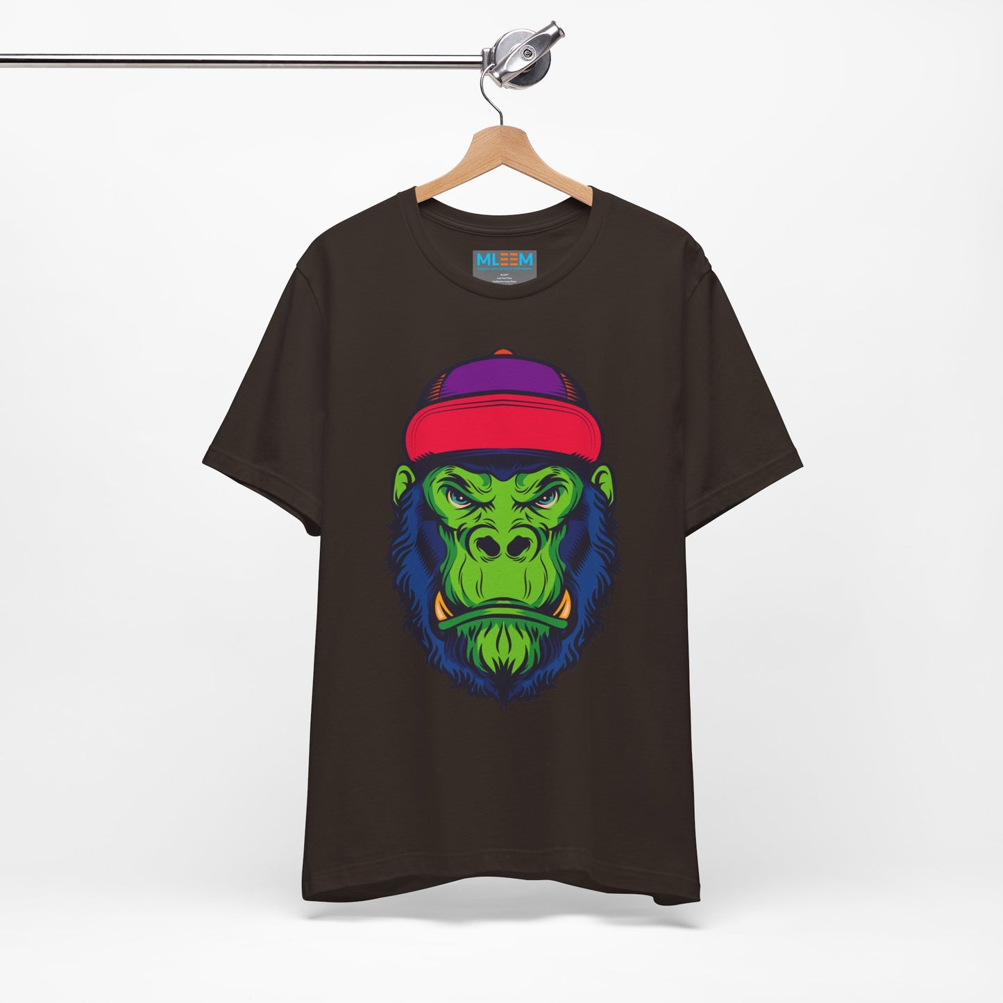 Vibrant Gorilla Graphic Tee - Unisex Short Sleeve T-Shirt