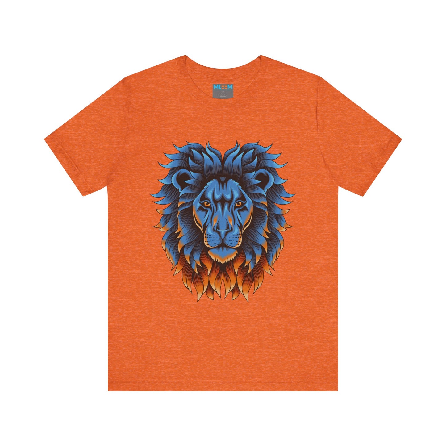 Dynamic Lion Graphic Tee - Unisex Short Sleeve Jersey T-Shirt