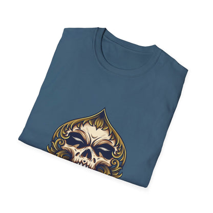 Skull Playing Card with Ornate Luxury - Mleem