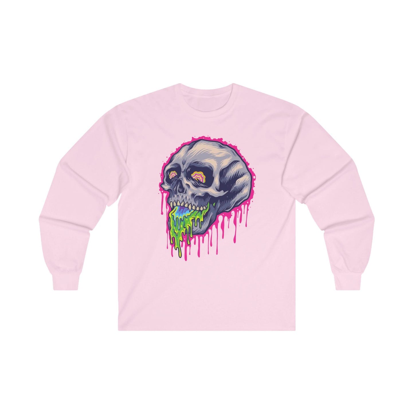 Colorful Stone Skull - Mleem