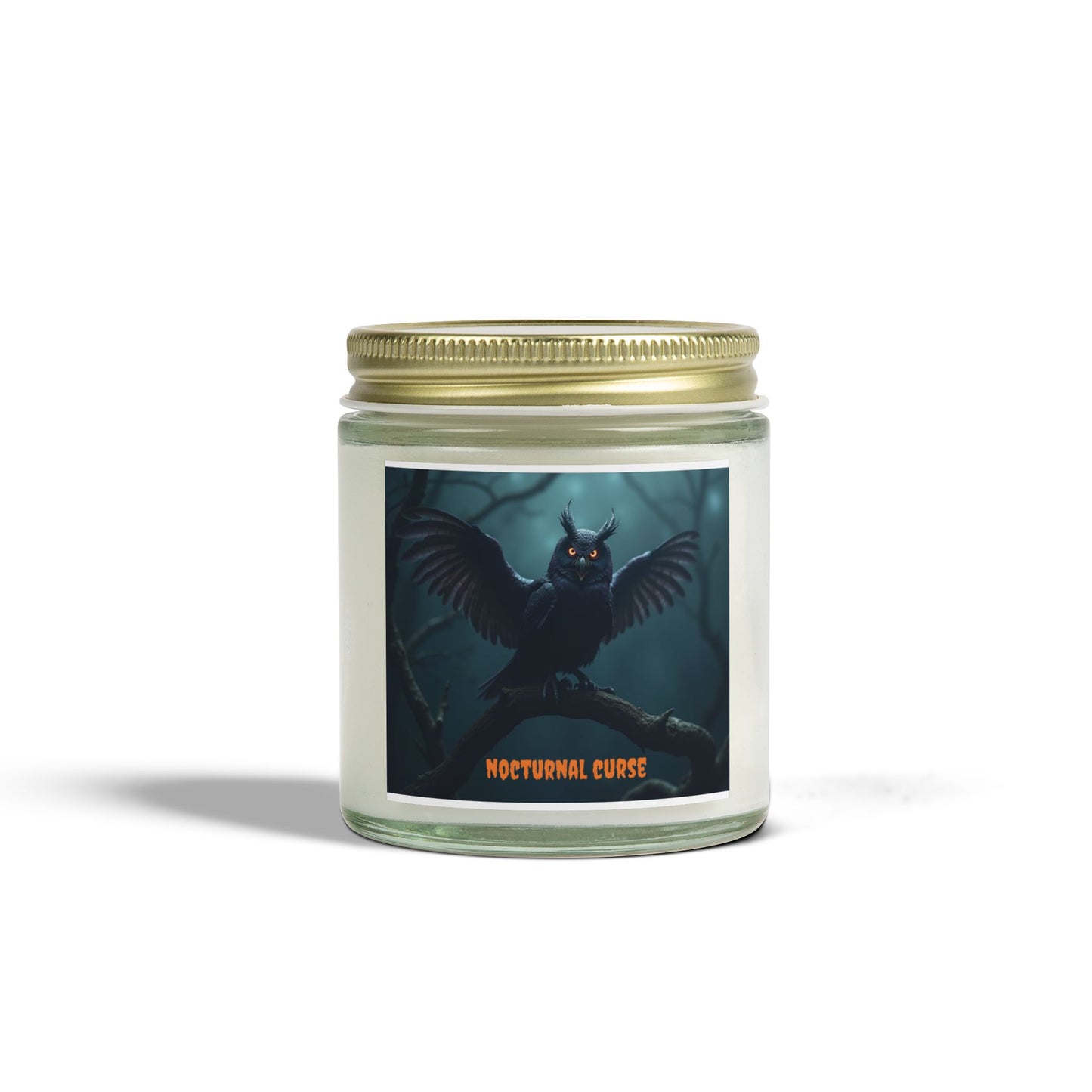 Nocturnal Curse Scented Candle - Spooky Home Decor, Aromatherapy Gift, Halloween Candle, Unique Home Fragrance