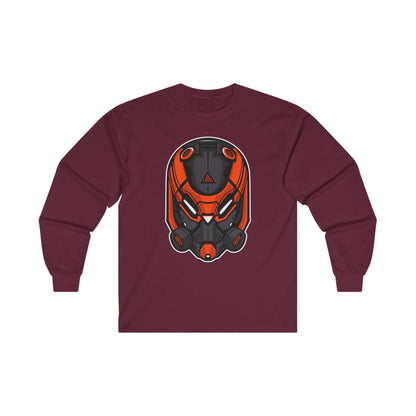 Orange Robot Head - Mleem