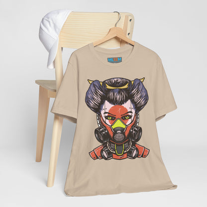 Futuristic Graphic Tee for Gamers - Unisex Jersey Short Sleeve