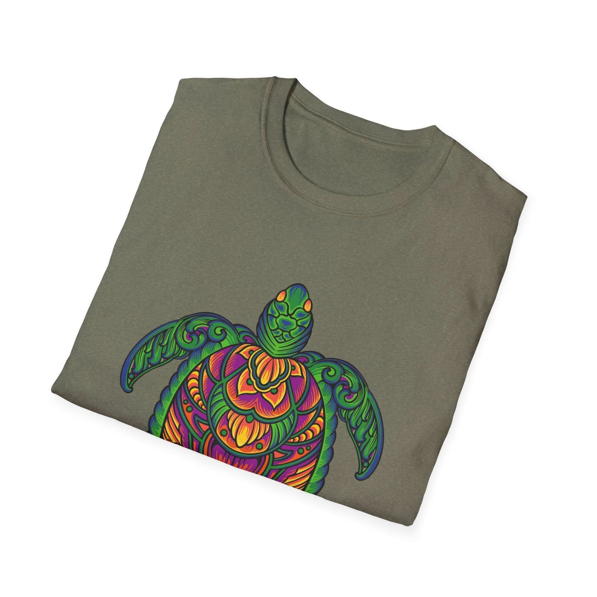 Turtle Floral Vintage Ornament - Mleem