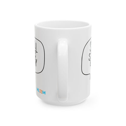 MLEEM Ceramic Mug for Coffee Lovers