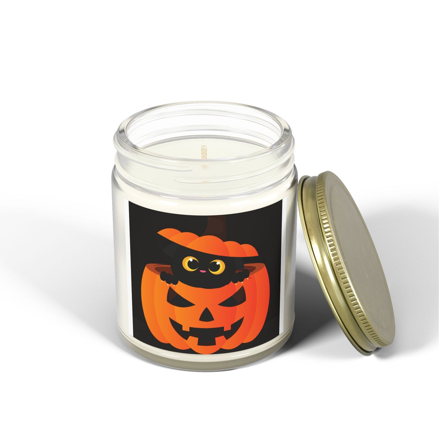 Halloween Pumpkin Scented Candles | Cozy Autumn Decor, Fall Gift, Spooky Season Vibe, Home Fragrance