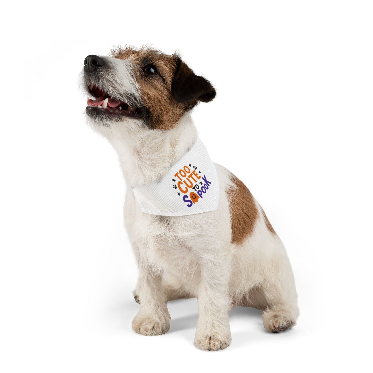 Adorable Pet Bandana Collar for Halloween, Dog Accessory, Cute Halloween Outfit, Pet Costume, Trick or Treat Ready