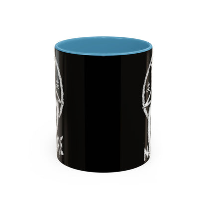 Gothic Ceramic Coffee Mug – Dark Art, Unique Gift, Halloween Decor, Witchy Vibe, Spooky Homeware