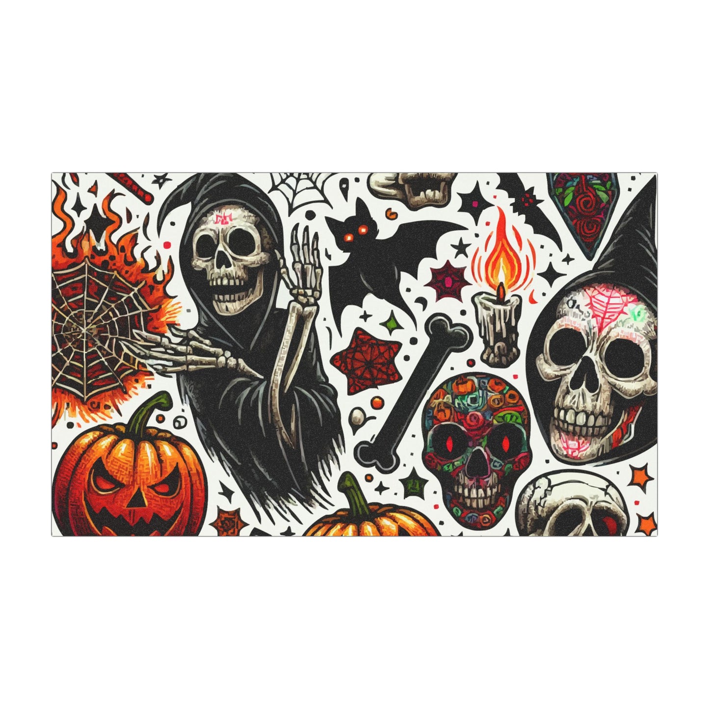 Halloween Car Magnets - Spooky Skull and Pumpkin Designs, Festive Auto Decor for Fall, Trick-or-Treat, Haunted House Parties