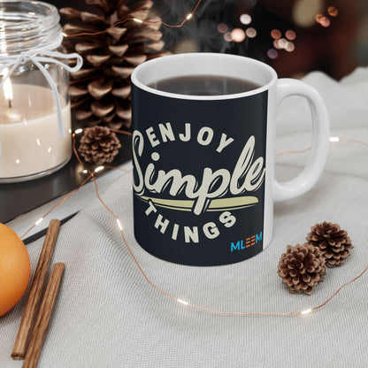Enjoy Simple Things Ceramic Mug