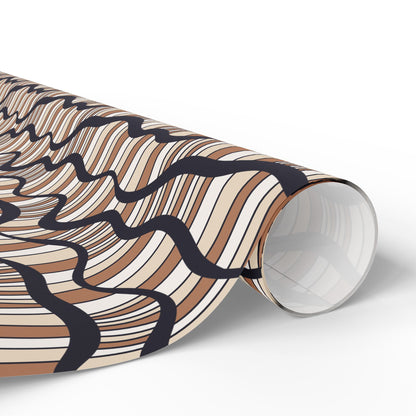 Stylish Wrapping Paper Roll for Gifts, Modern Gift Wrap, Eco-Friendly Wrapping, Holiday Decor, Birthday & Special Occasions