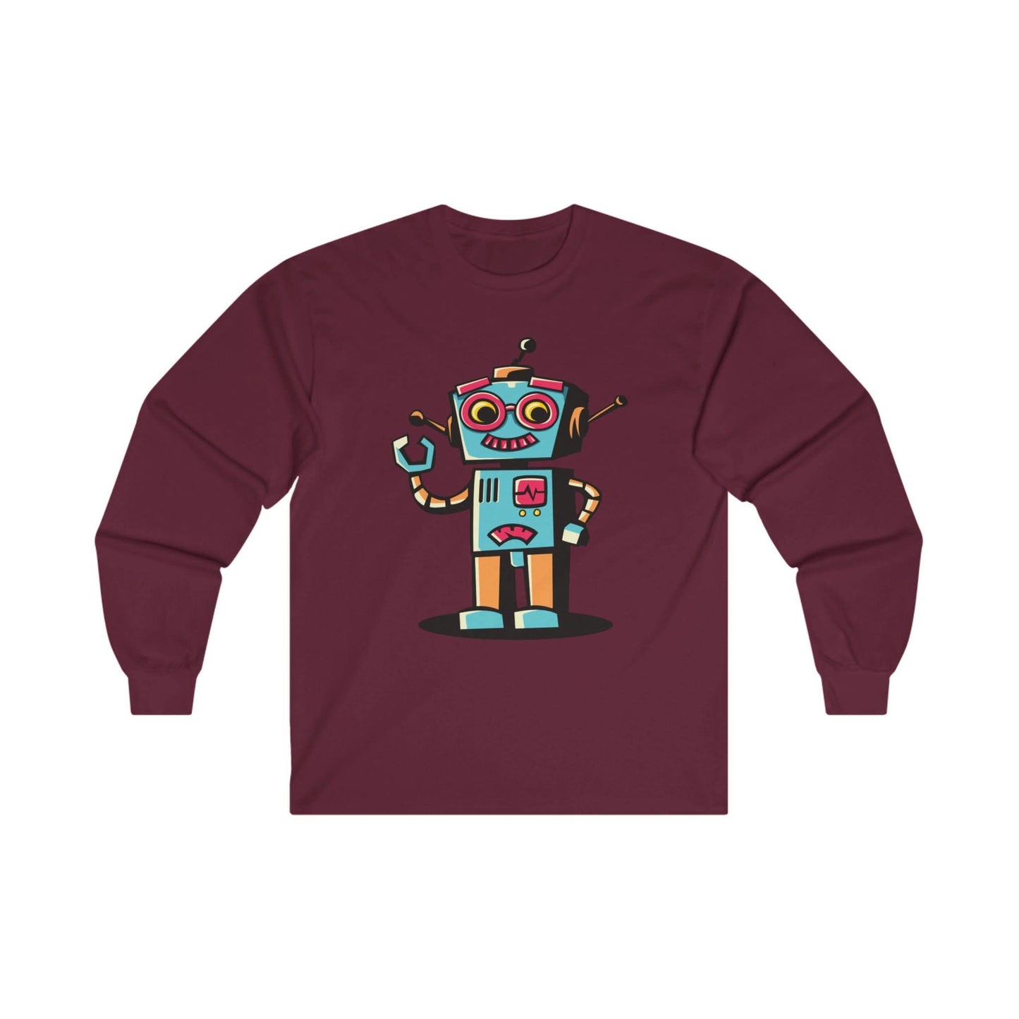 Retro Robot Cartoon Character - Mleem