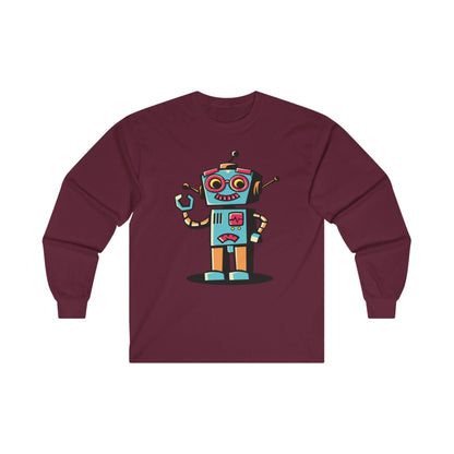 Retro Robot Cartoon Character - Mleem