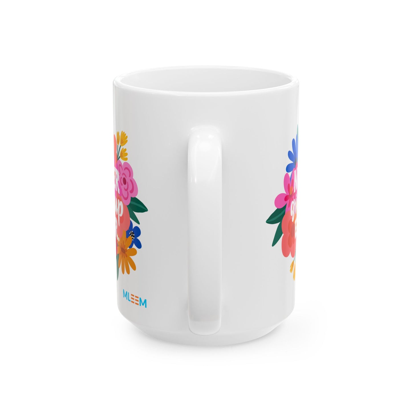 Floral Ceramic Mug - MLEEM