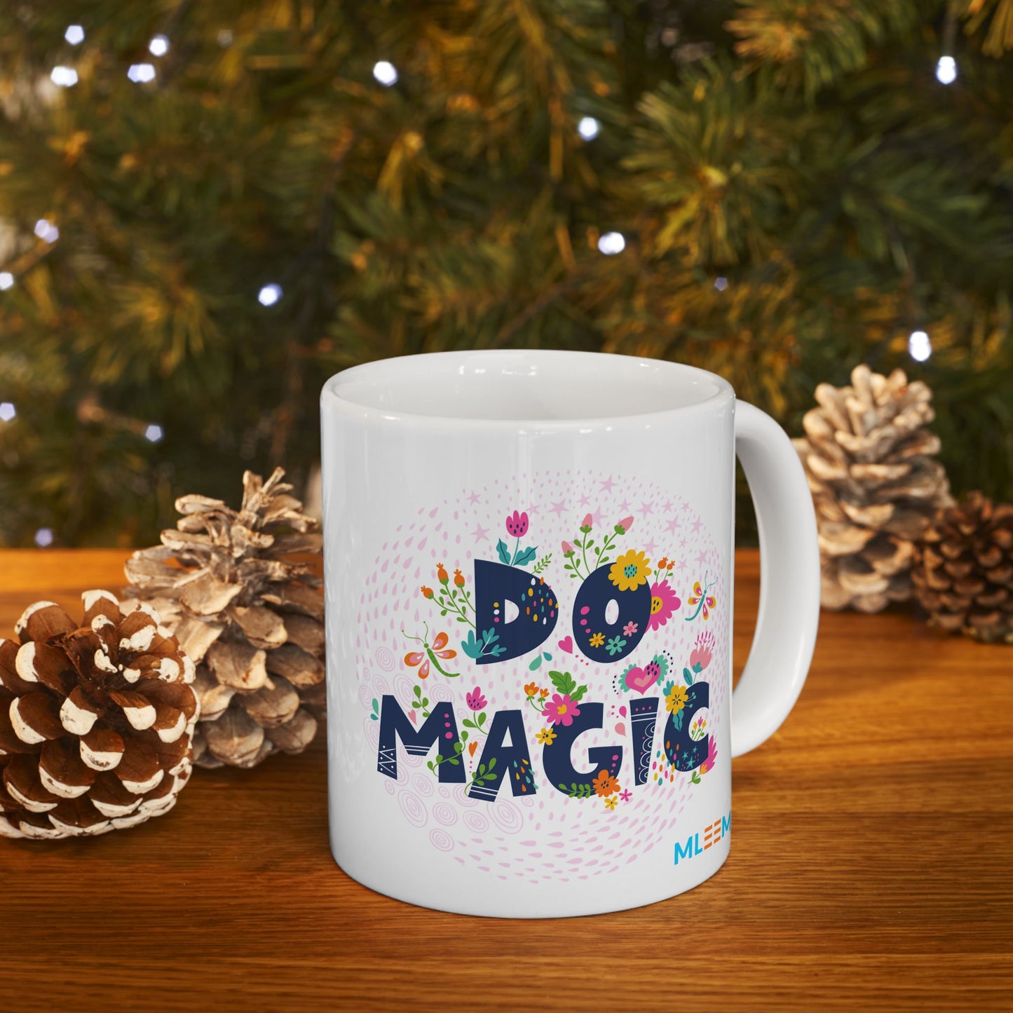 Colorful Floral Mug