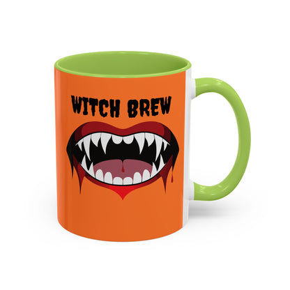 Witch Brew Coffee Mug, Halloween Mug, Spooky Mug, Witchy Vibes, Monster Mug, Unique Gift Idea
