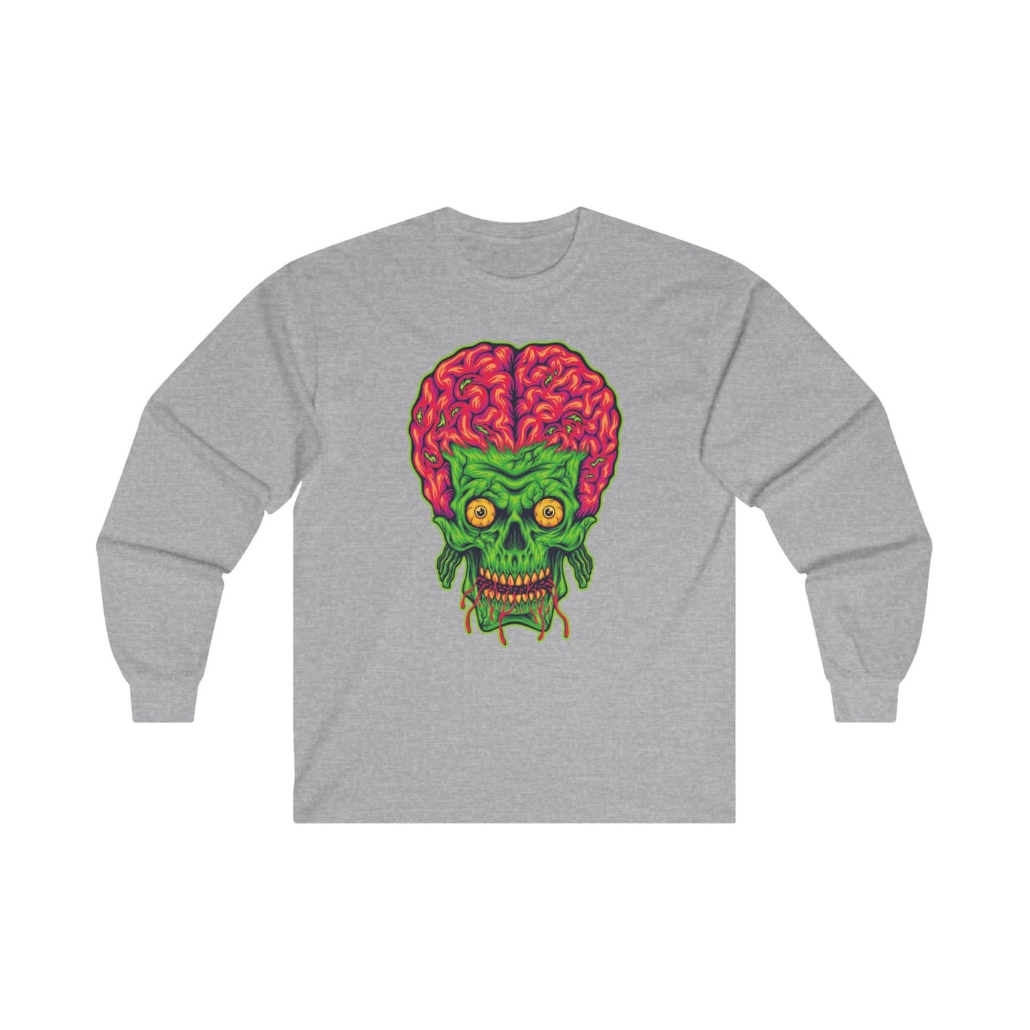 Creepy Zombie Head Skull - Mleem