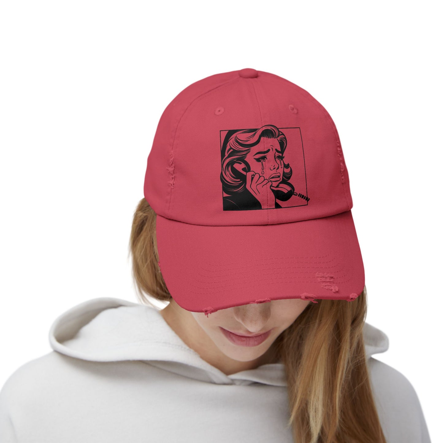 Vintage-Inspired Unisex Distressed Cap | Casual Style Hat for Everyday Wear, Perfect for Gift-Giving, Outdoor Activities, and More!