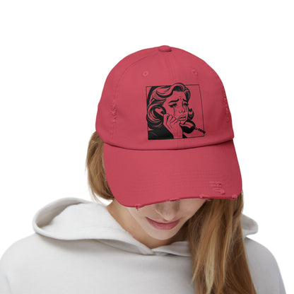 Vintage-Inspired Unisex Distressed Cap | Casual Style Hat for Everyday Wear, Perfect for Gift-Giving, Outdoor Activities, and More!