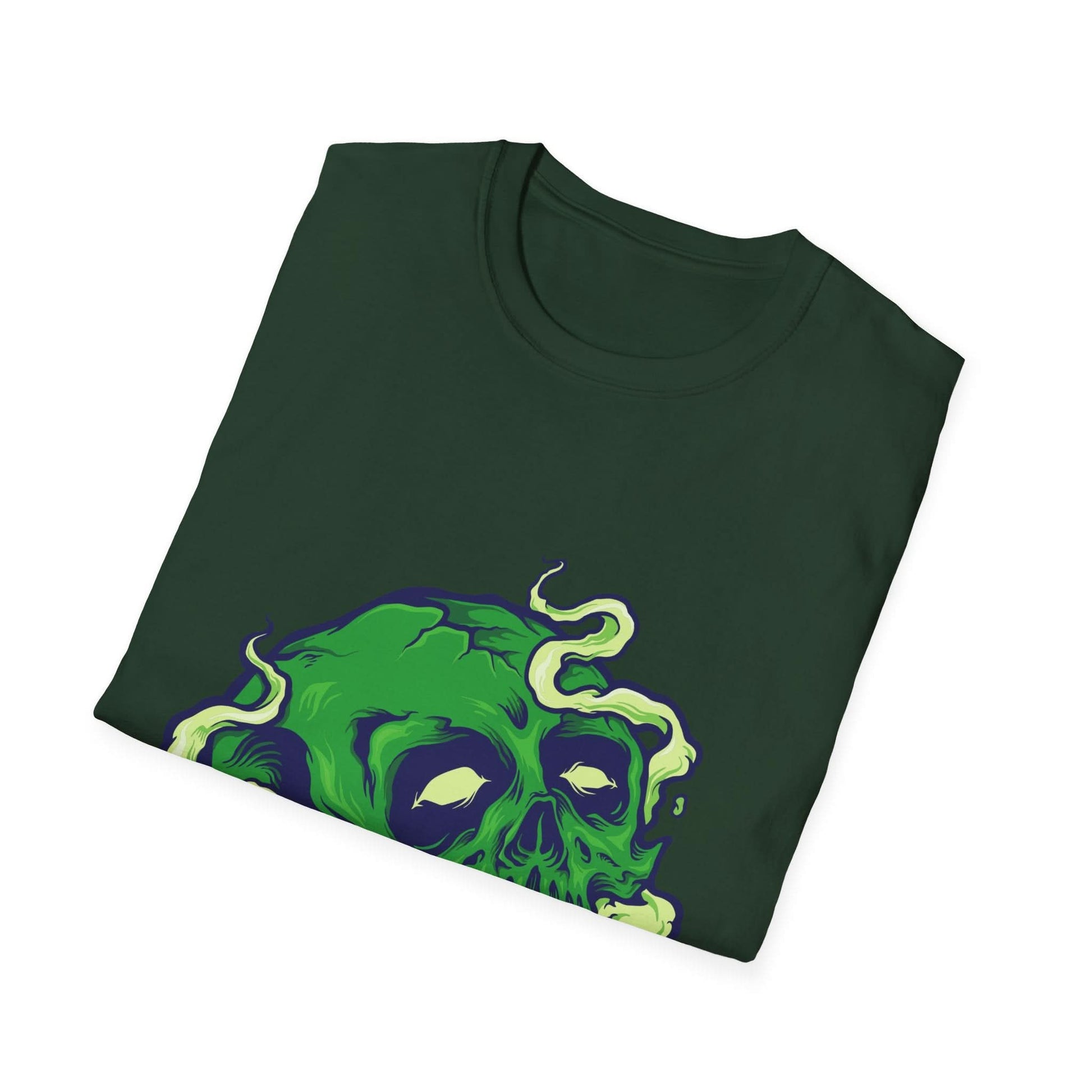 Vape Cloud Green Skull - Mleem