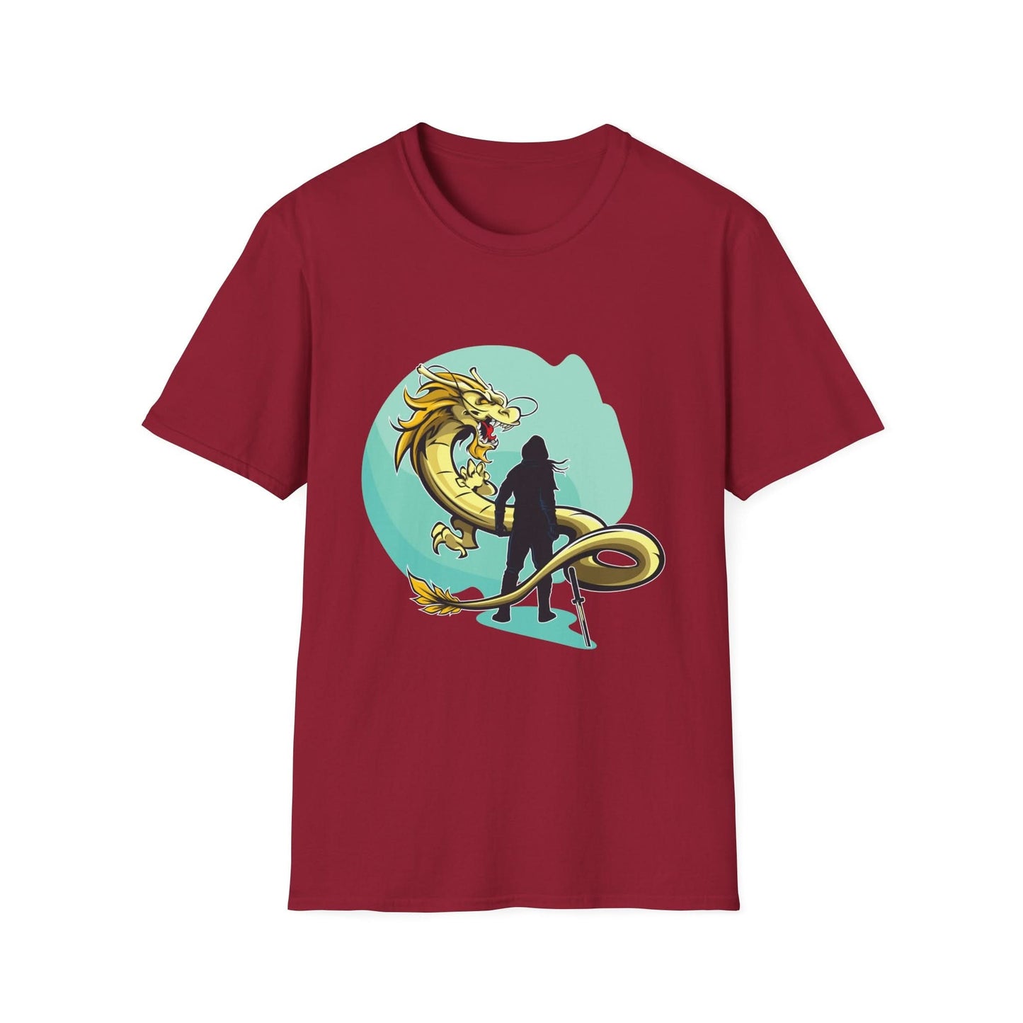 Swordsman Challenging The Dragon - Mleem