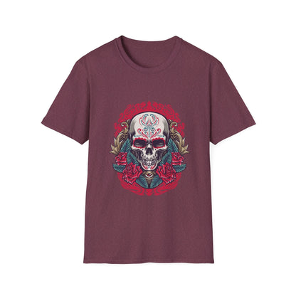 Skull Illustration Dia de Los Muertos - Mleem