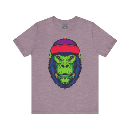 Vibrant Gorilla Graphic Tee - Unisex Short Sleeve T-Shirt