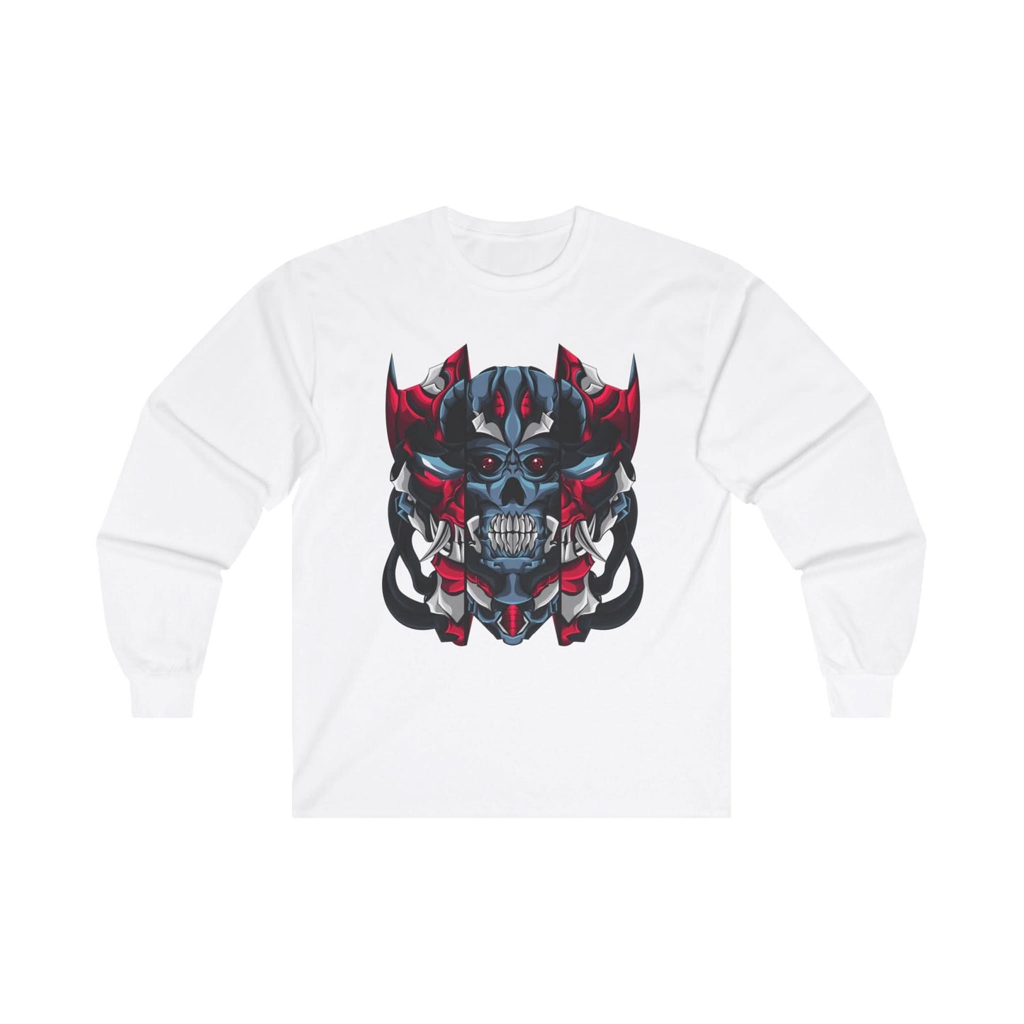Dark Mecha Skull Artwork - Mleem