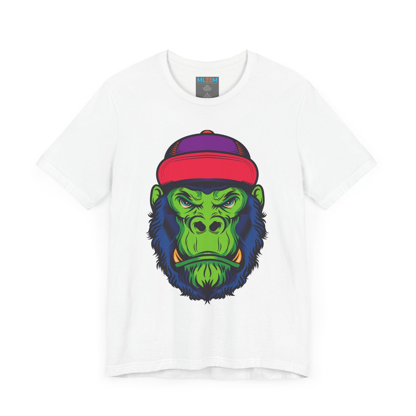 Vibrant Gorilla Graphic Tee - Unisex Short Sleeve T-Shirt