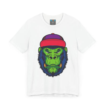 Vibrant Gorilla Graphic Tee - Unisex Short Sleeve T-Shirt