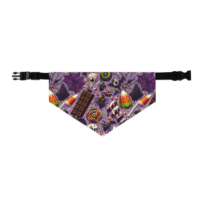 Halloween Pet Bandana Collar, Spooky Dog Accessory, Pet Costume, Fall Pet Fashion, Trick or Treat Gear