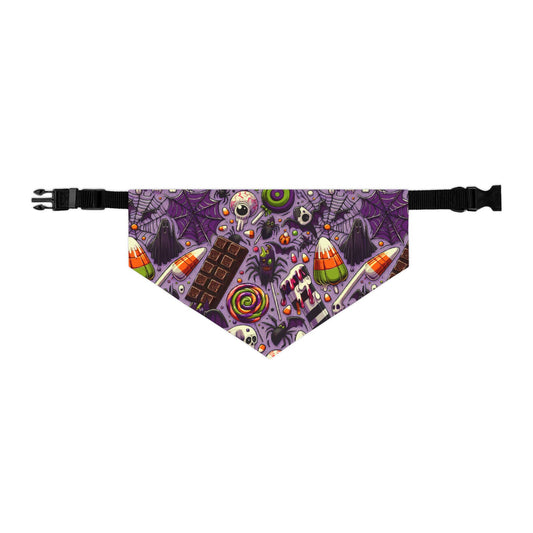Halloween Pet Bandana Collar, Spooky Dog Accessory, Pet Costume, Fall Pet Fashion, Trick or Treat Gear