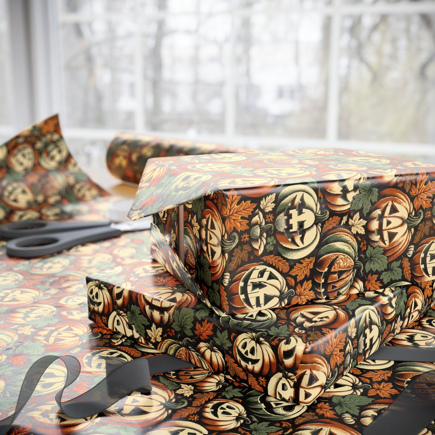 Festive Wrapping Paper for All Occasions, Holiday Gift Wrap, Birthday, Christmas, Halloween, Eco-Friendly Gift Wrap