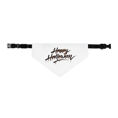 Halloween Pet Bandana Collar, Fun Dog Costume Accessory, Holiday Pet Apparel, Spooky Dog Gear, Festive Pet Fashion