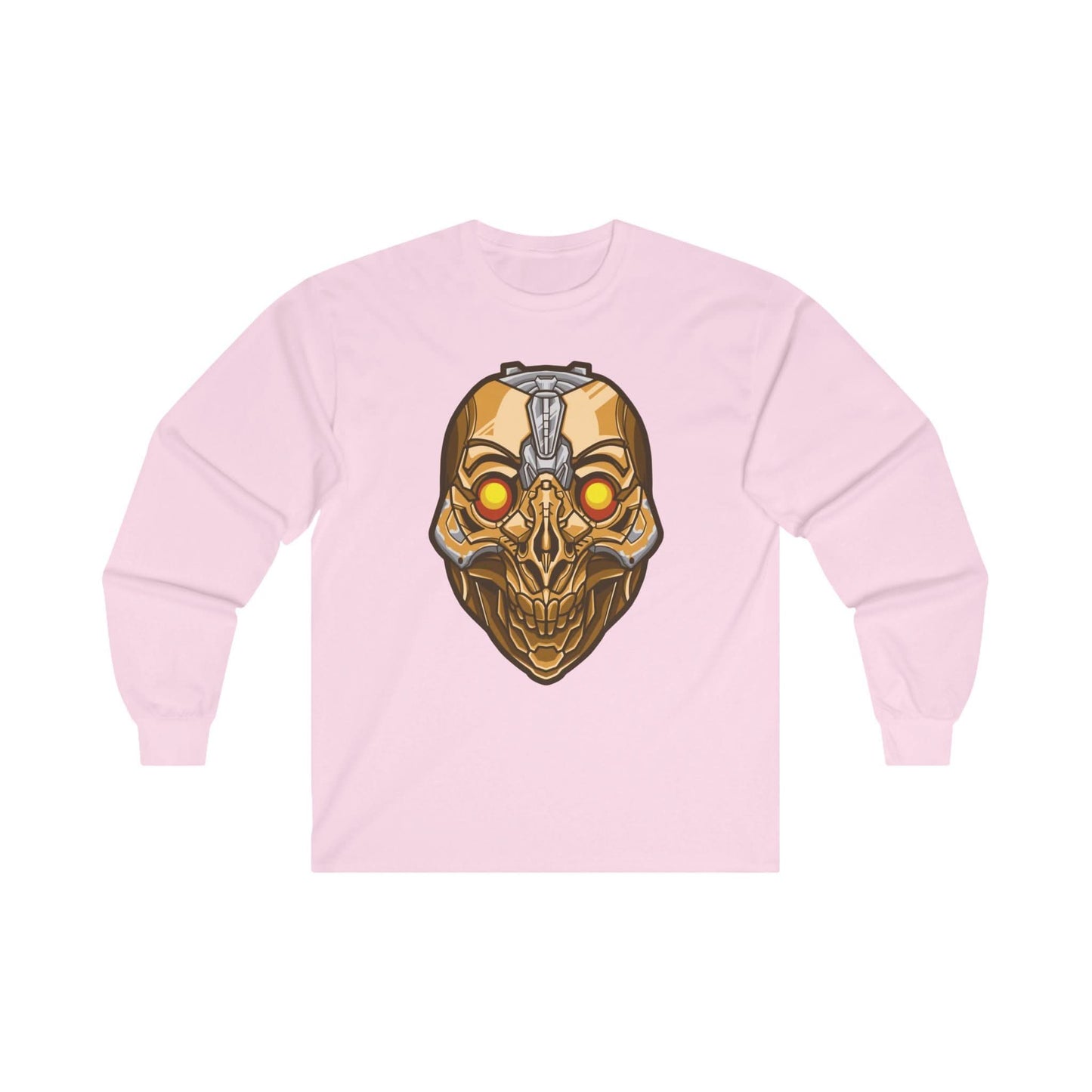 Skull Robot Head Mascot - Mleem