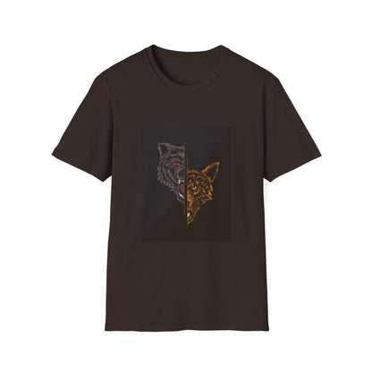 Angry Wolf Head Two Style - Mleem