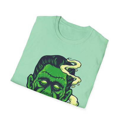 Frankenstein Smoking Cannabis Halloween - Mleem