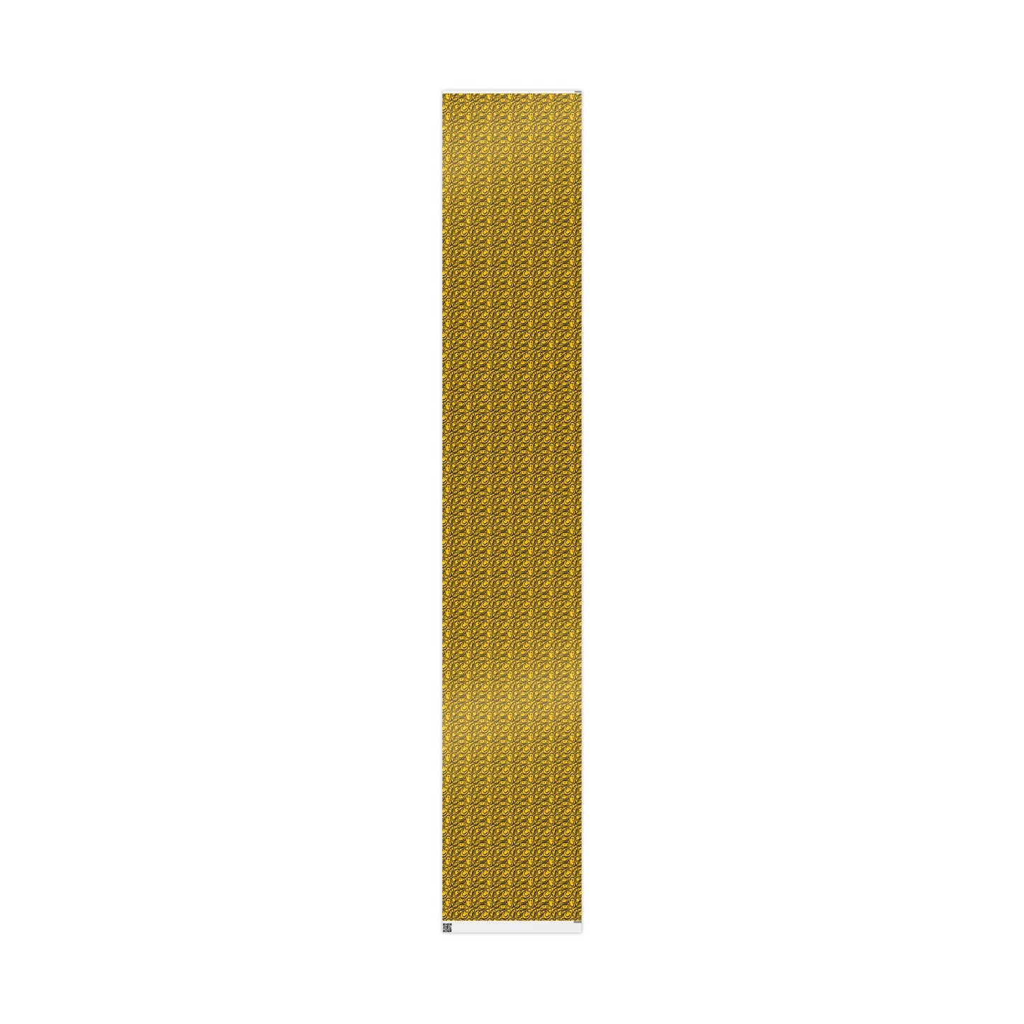 Stylish Wrapping Paper Roll, Unique Gift Wrap for Birthdays, Holidays, Anniversaries, DIY Crafts, Yellow Black Design