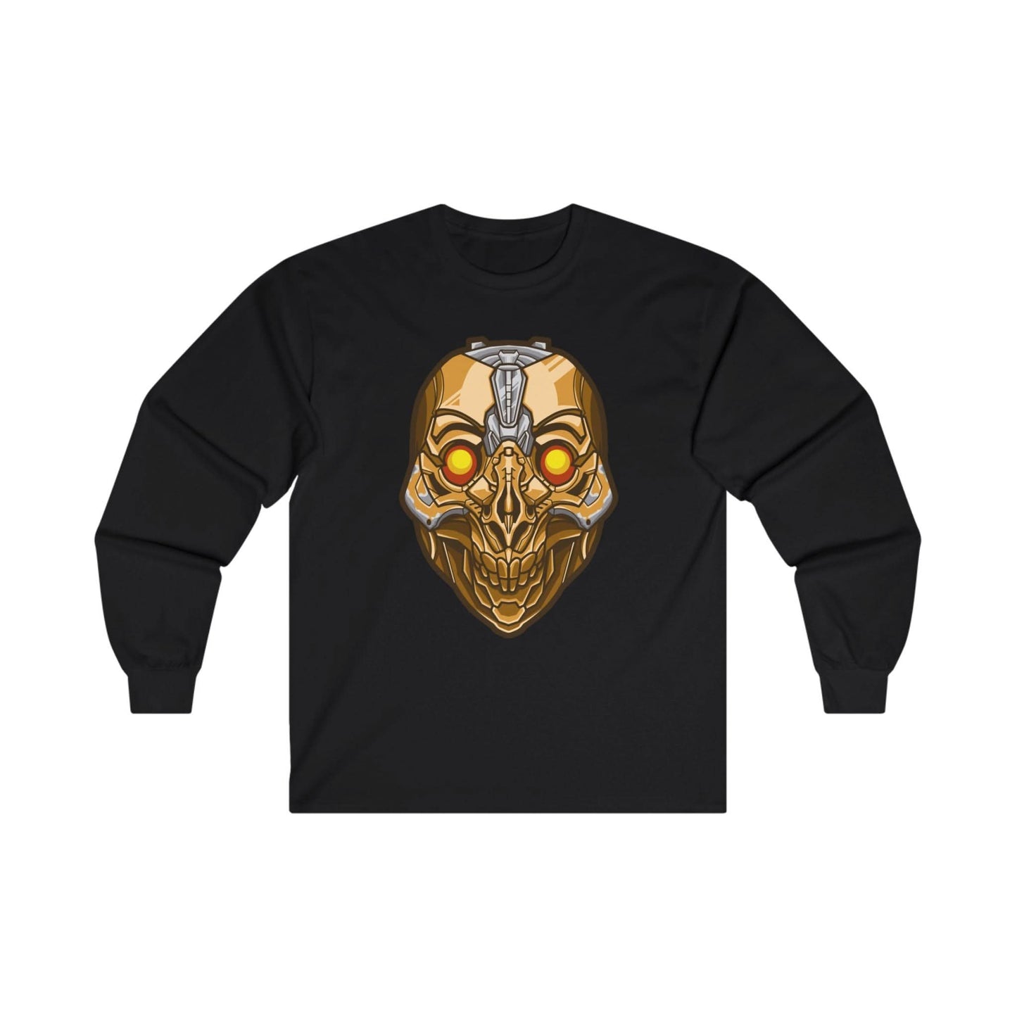 Skull Robot Head Mascot - Mleem