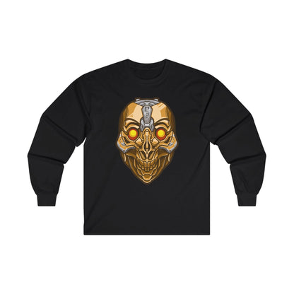Skull Robot Head Mascot - Mleem