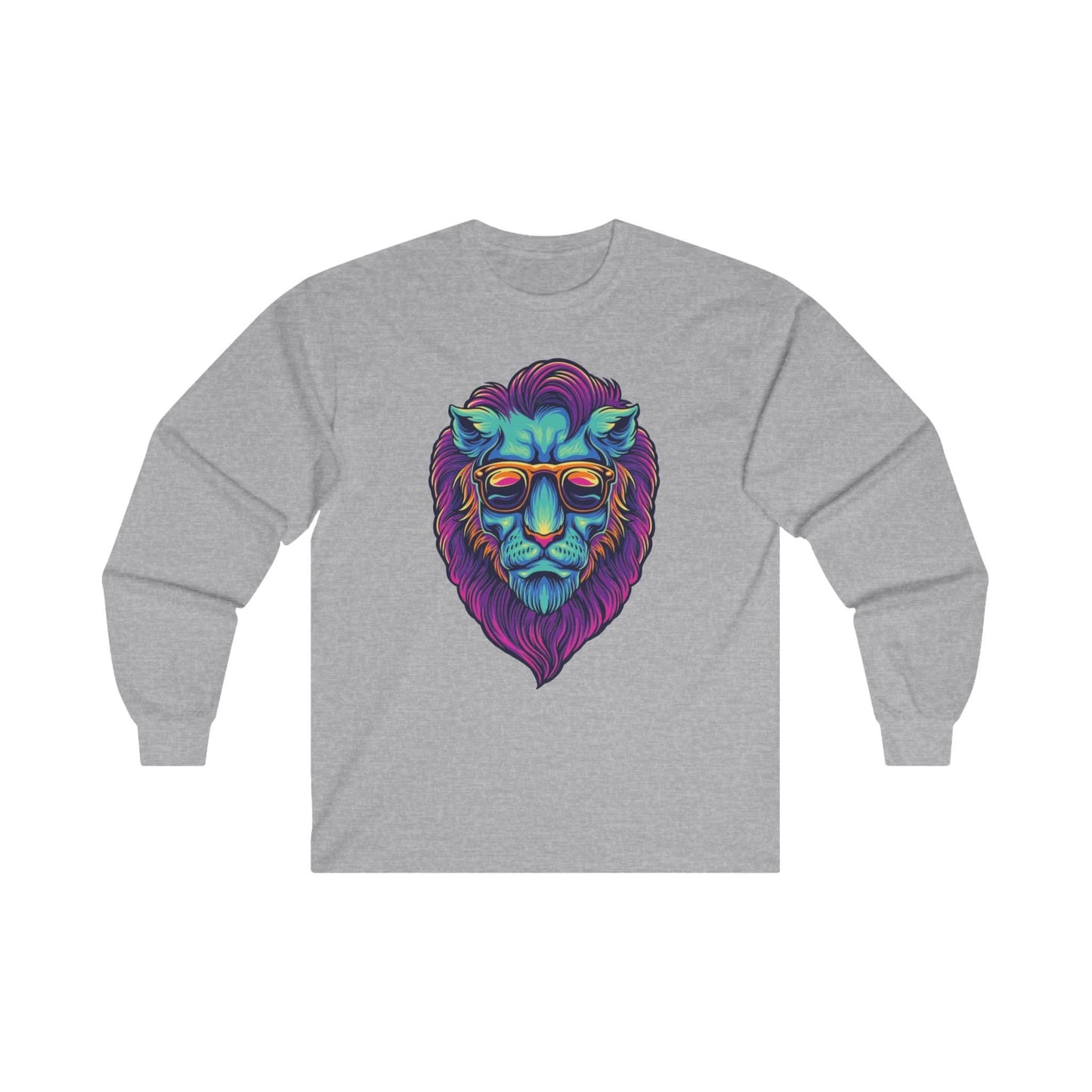 Lion Head With Sunglasses - Mleem