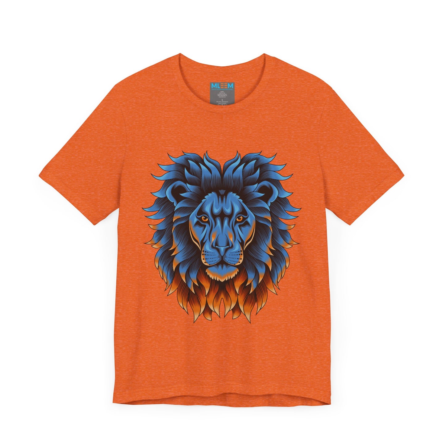 Dynamic Lion Graphic Tee - Unisex Short Sleeve Jersey T-Shirt