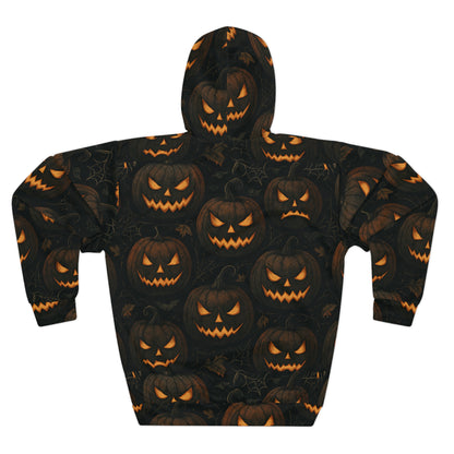 Halloween Pumpkin Unisex Pullover Hoodie
